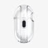 ACS05481 - Apple AirPods Pro 2 Case Ultra Hybrid in crystal clear showing the front